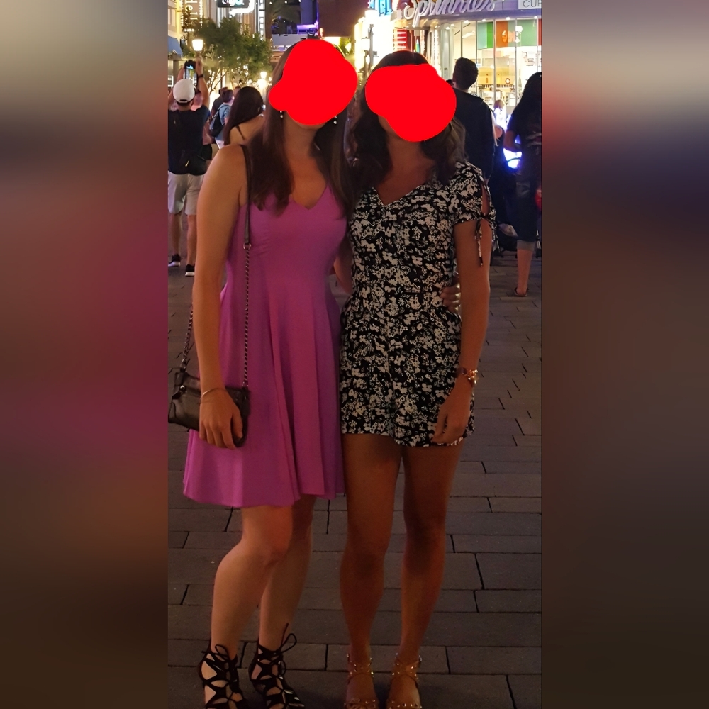 Black Floral Romper
